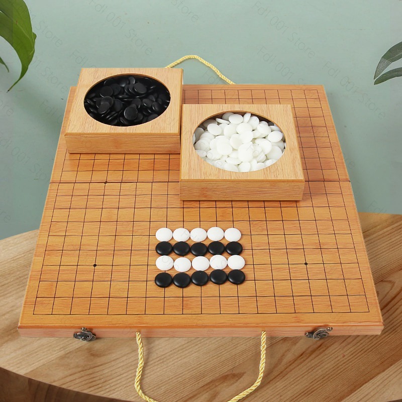 Board Game Vantage - 19-Way Go Set Backgammon Board Game