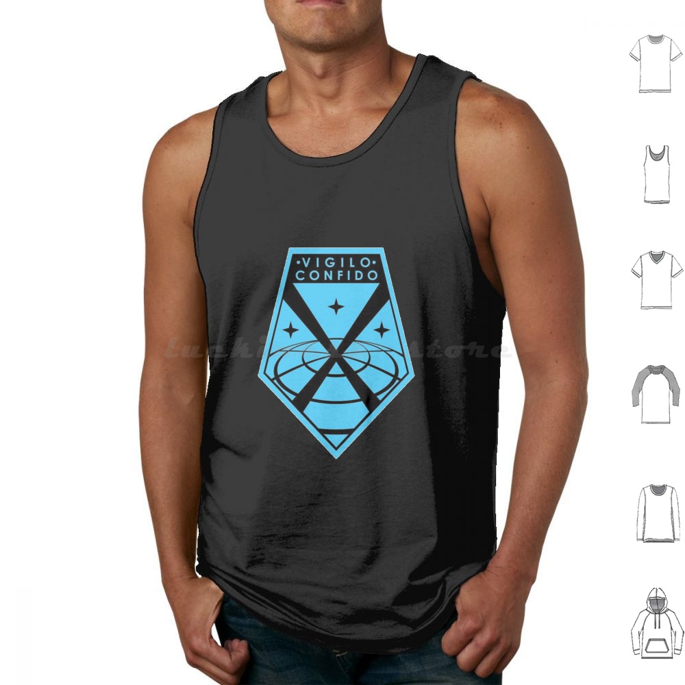Board Game Print - Vigilo Confido Xcom Tank Tops Vest
