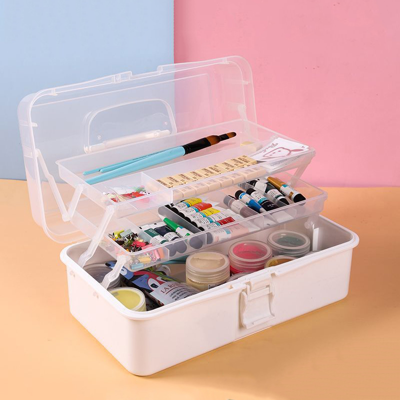 Token Tray Organizer - 3 Layers Large Capacity Storage Box