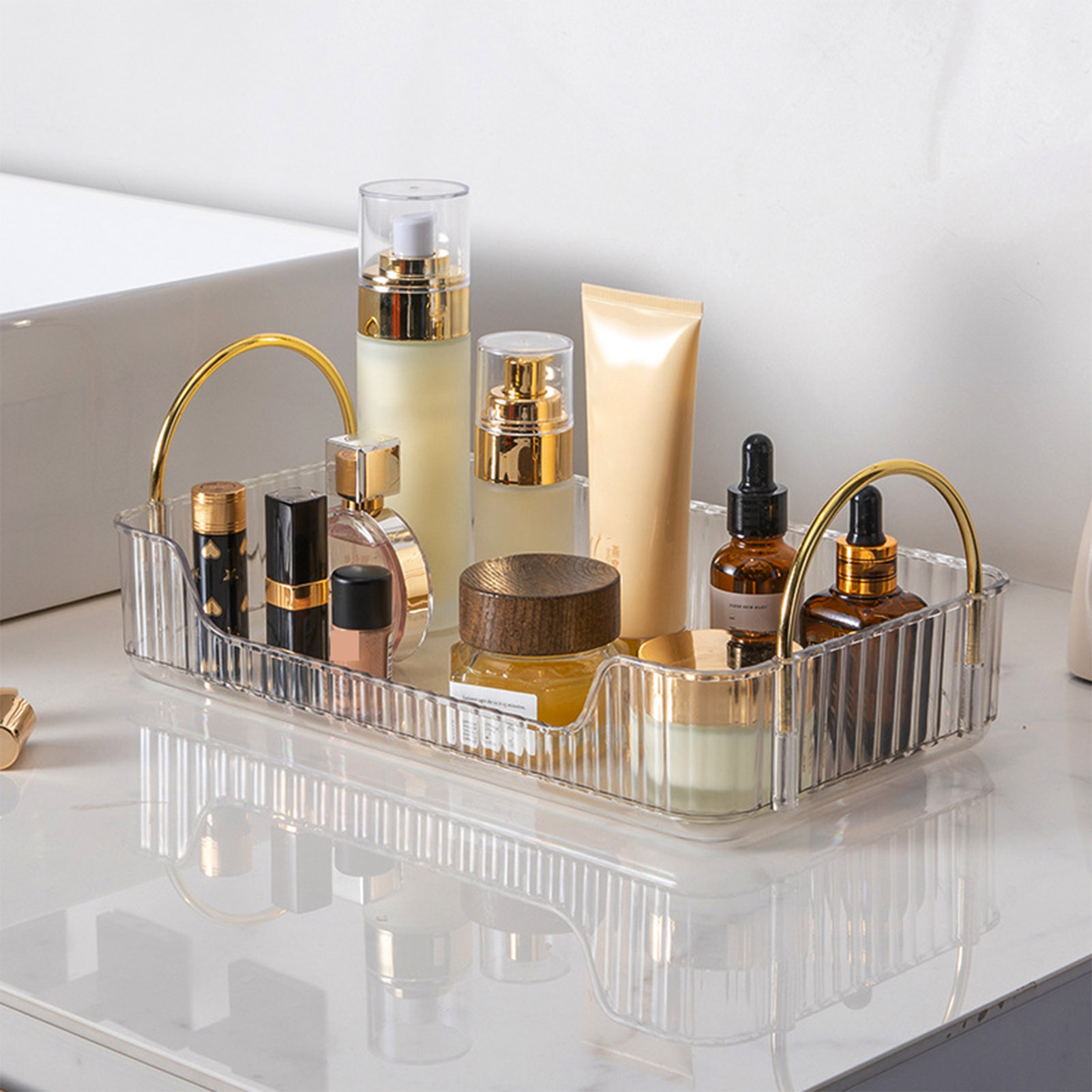 Bathroom Organizer Rack Light  - Token Tray Organizer recension och pris