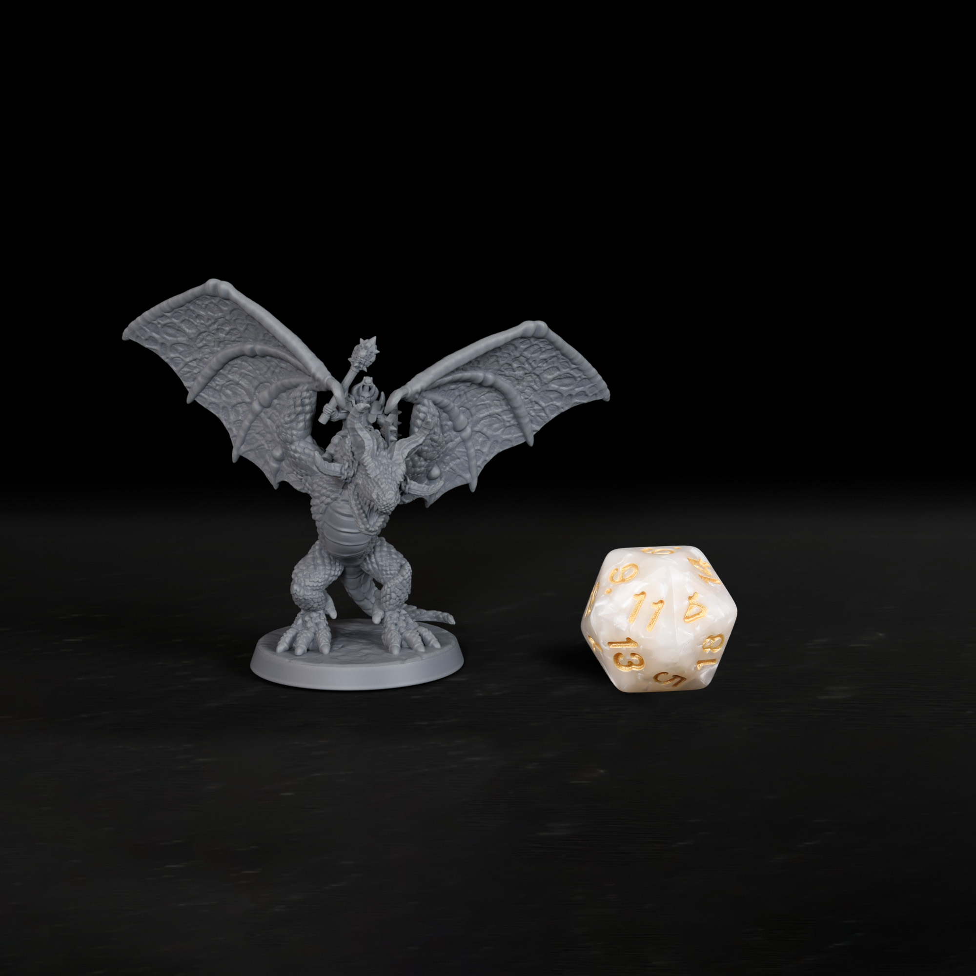 RPG Knight on Wyvern Miniature - Miniature Terrain Set recension och pris