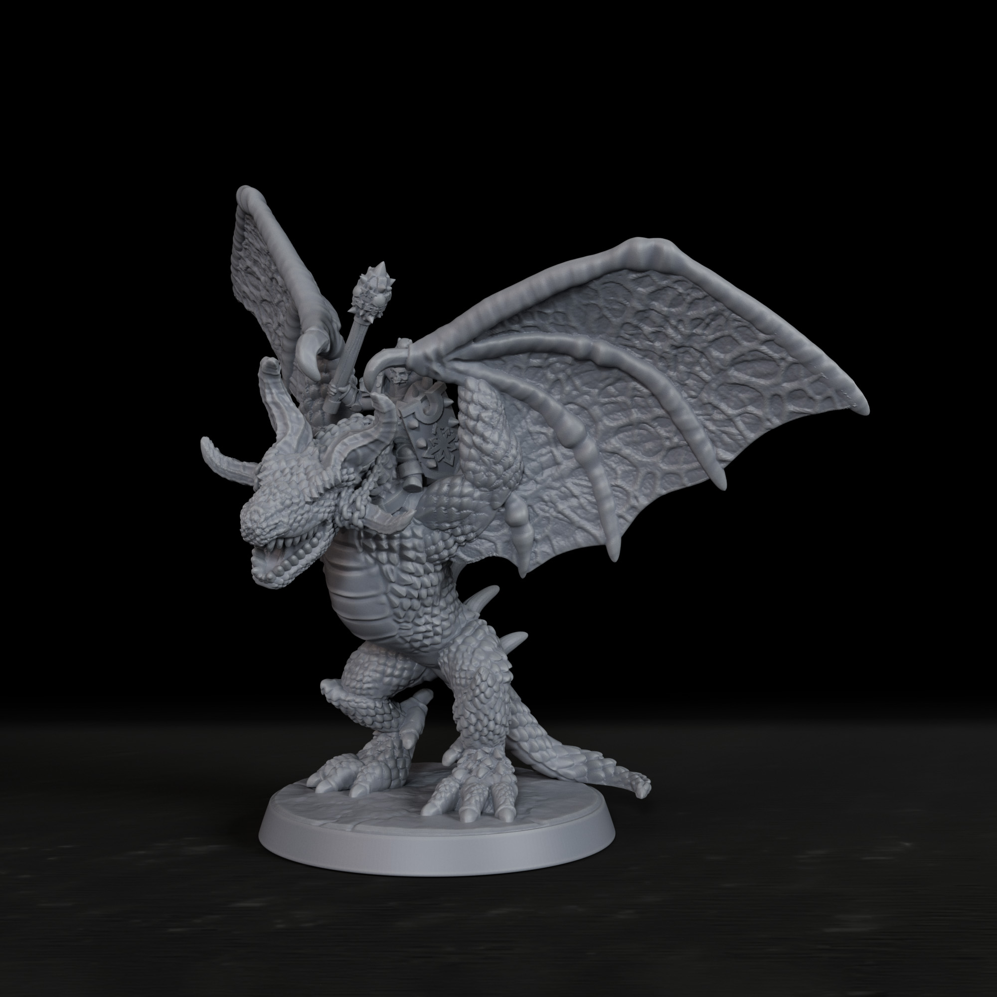 RPG Knight on Wyvern Miniature - Miniature Terrain Set recension och pris