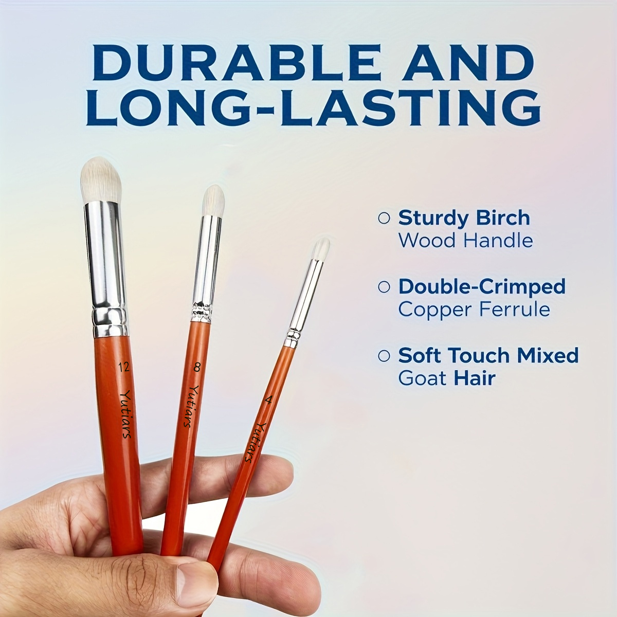 3Pcs Miniature Dry Brush Set-T - Miniature Painting Set recension och pris