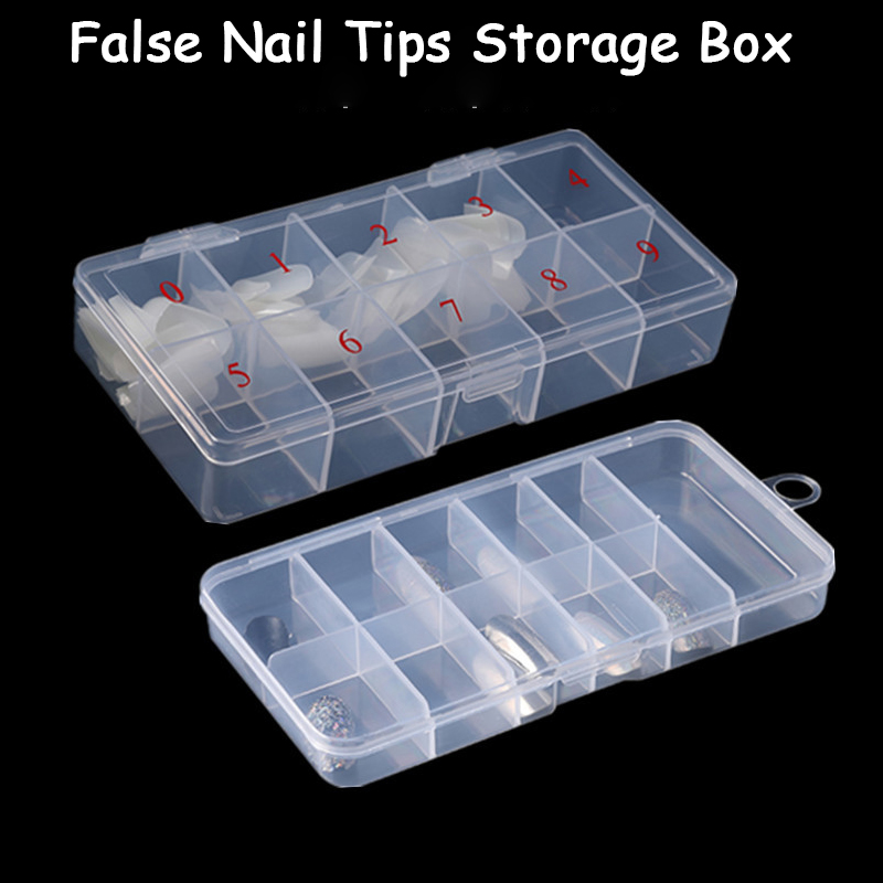 1box Empty Nail Tips Organizer - Token Tray Organizer recension och pris