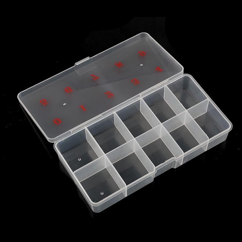 1box Empty Nail Tips Organizer - Token Tray Organizer recension och pris