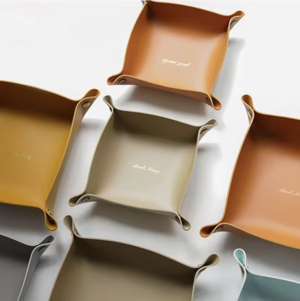 Nordic Style Leather Storage T - Token Tray Organizer recension och pris
