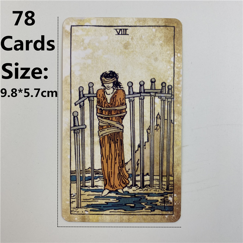 Metal Box Gilded Tarot Vintage - Board Game Vantage recension och pris
