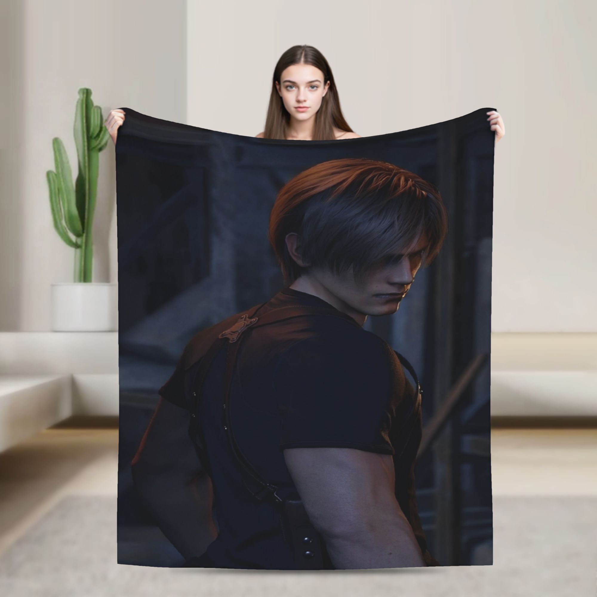 Leon Kennedy Blankets Resident - Board Game Resident Evil recension och pris