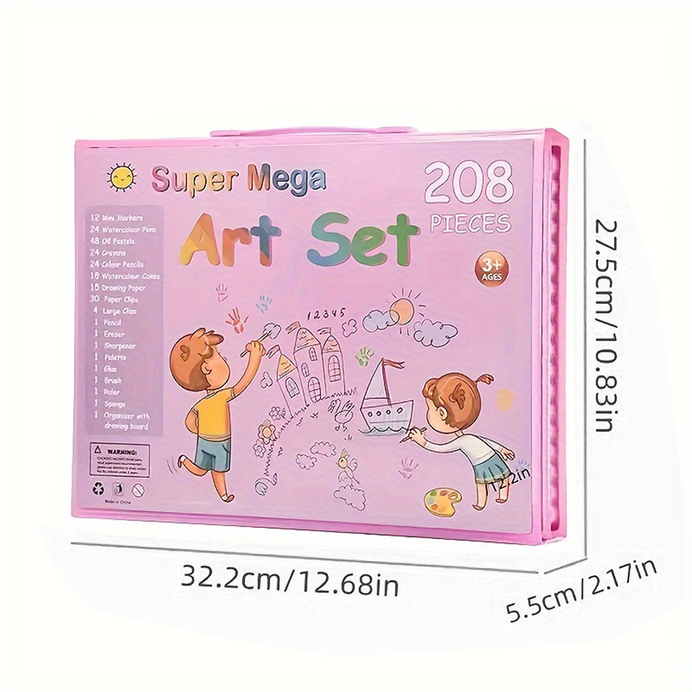208 Pieces Set Watercolor Pen  - Miniature Painting Set recension och pris