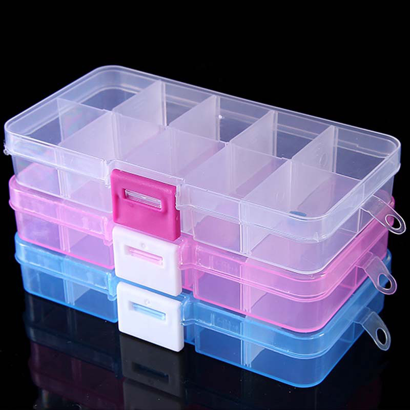 10 Grids Nails Art organizer b - Token Tray Organizer recension och pris