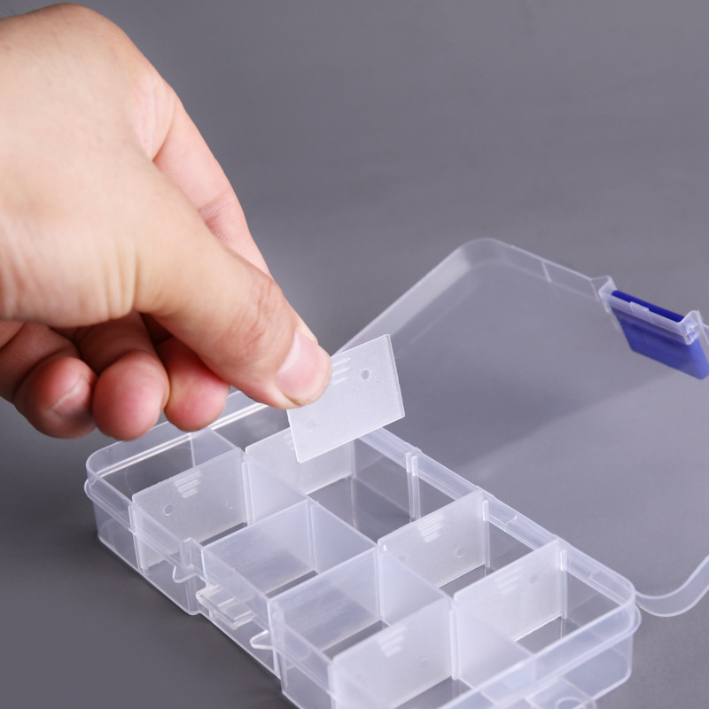 10 Grids Nails Art organizer b - Token Tray Organizer recension och pris