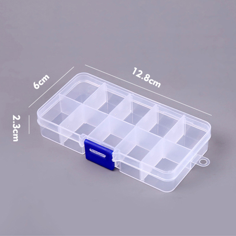 10 Grids Nails Art organizer b - Token Tray Organizer recension och pris