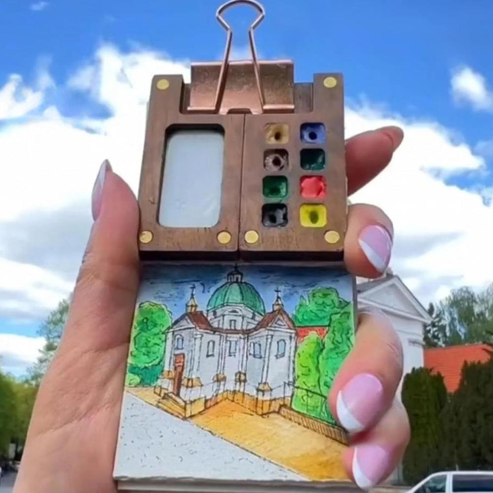 8 / 15 Grid Portable Sketchboo - Miniature Painting Set recension och pris