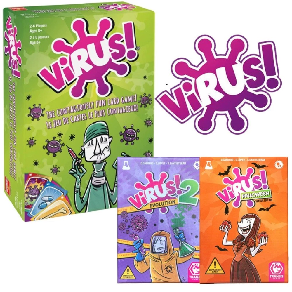 Interesting Virus Card Game &  - Board Game Virus recension och pris