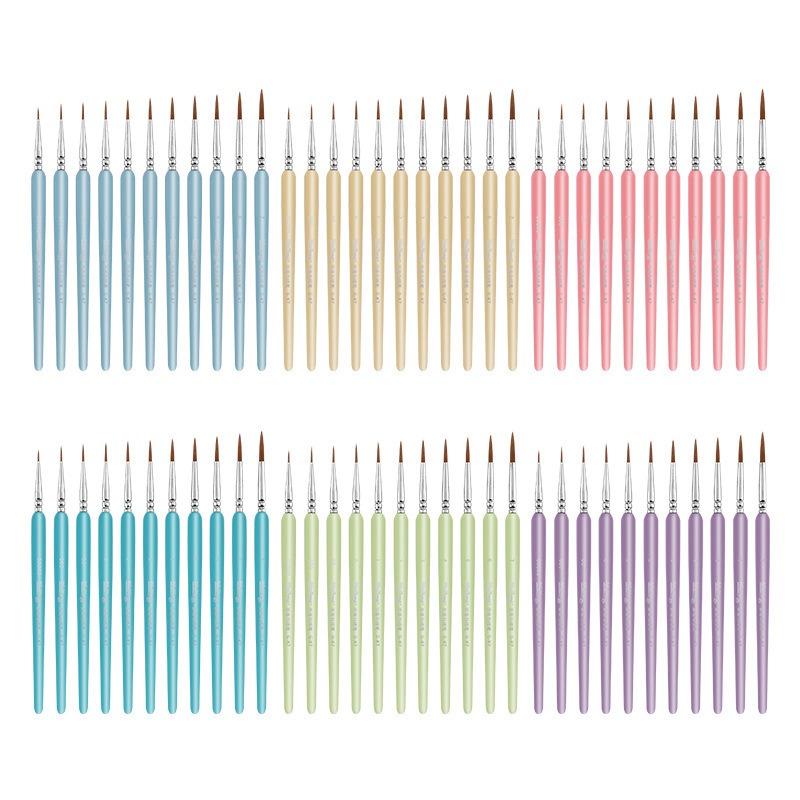11 PCS Detail Paint Brush Set  - Miniature Painting Set recension och pris
