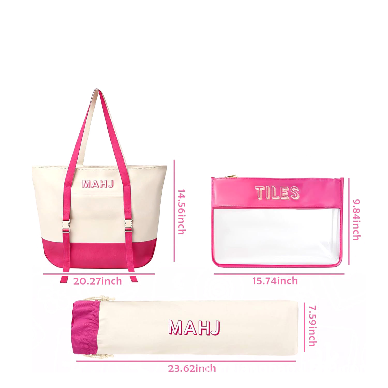 for mahjong Accessories Bag Se - Tile Bag Drawstring recension och pris