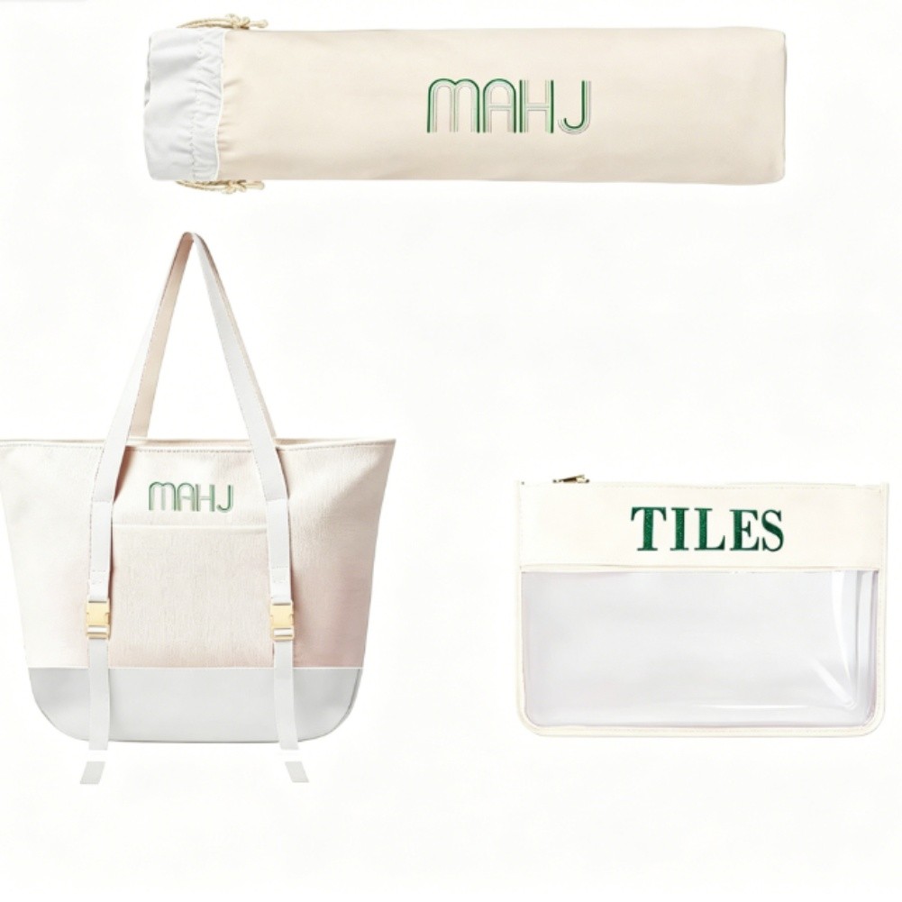 for mahjong Accessories Bag Se - Tile Bag Drawstring recension och pris