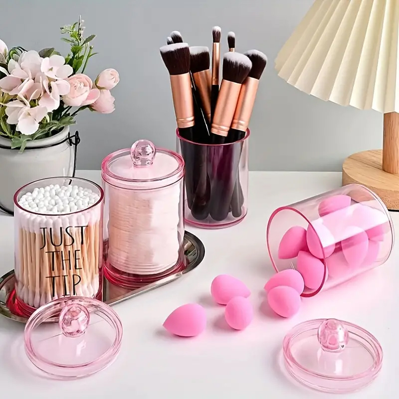 Transparent Cotton Swab Storag - Token Tray Organizer recension och pris