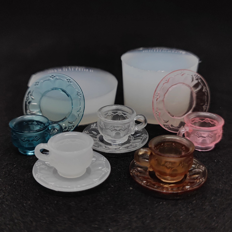 1 Set Dollhouse Miniature Tea  - Miniature Terrain Set recension och pris