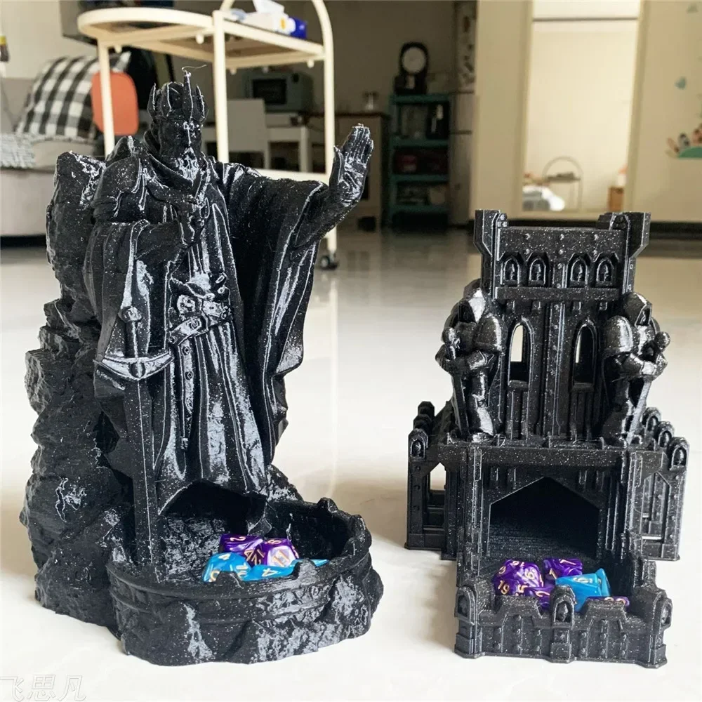 3D Printed Castle Dice Tower T - Board Game Print recension och pris