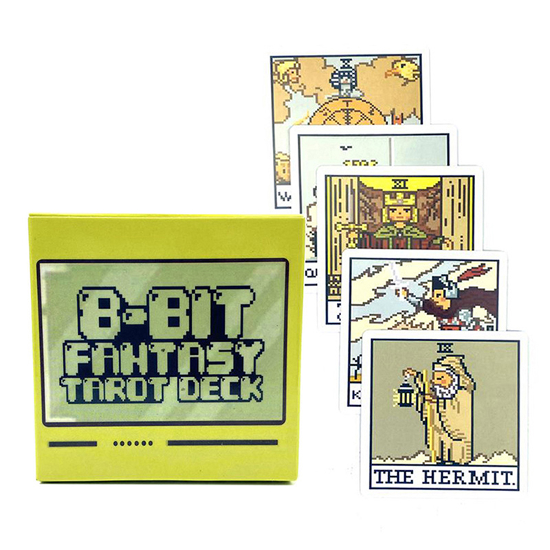 1Box 8 Bit Fantasy Tarot Deck  - Board Game Name recension och pris