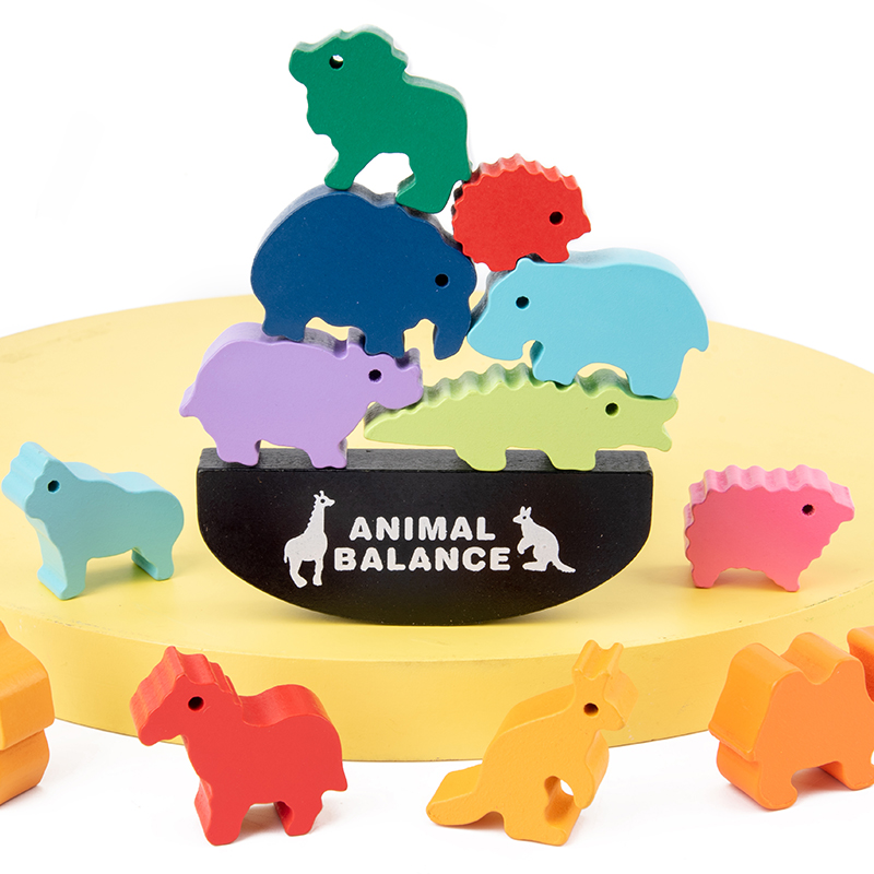 Montessori Children Wooden Ani - Board Game For 6 Years Old recension och pris