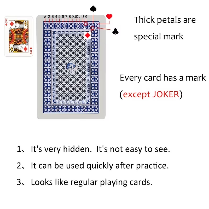Secret Marked Poker Cards See  - Board Game Ranking recension och pris