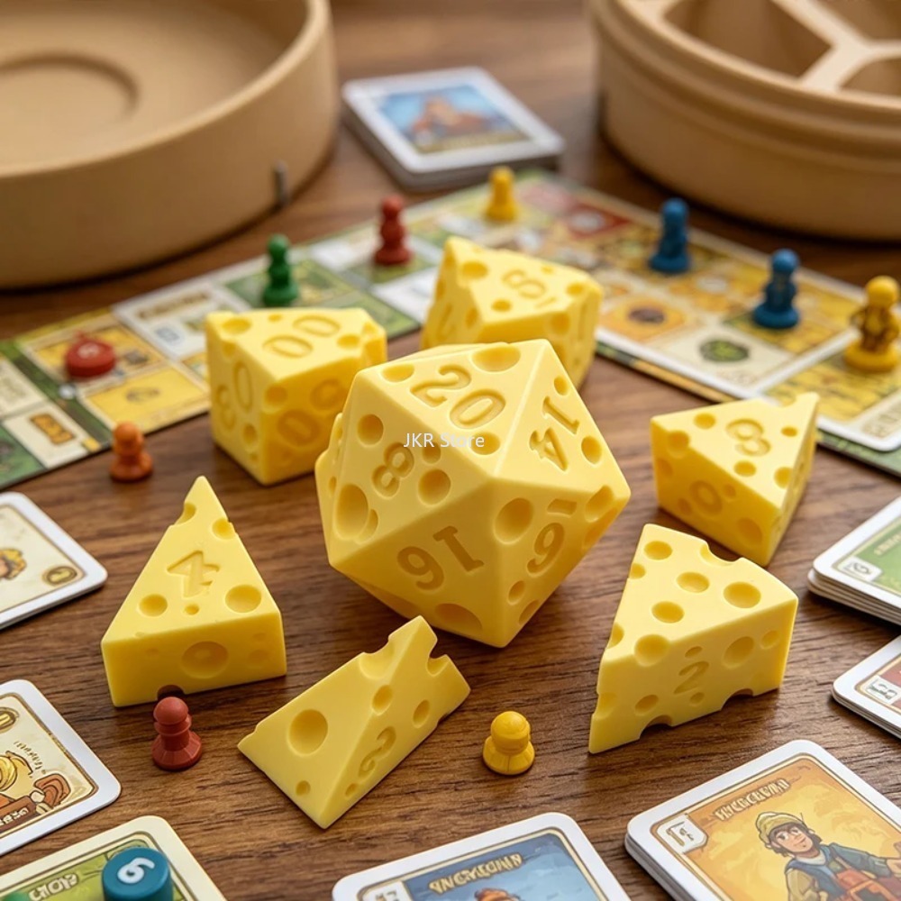 Creative Irregular Cheese Dice - Board Game Pdf recension och pris