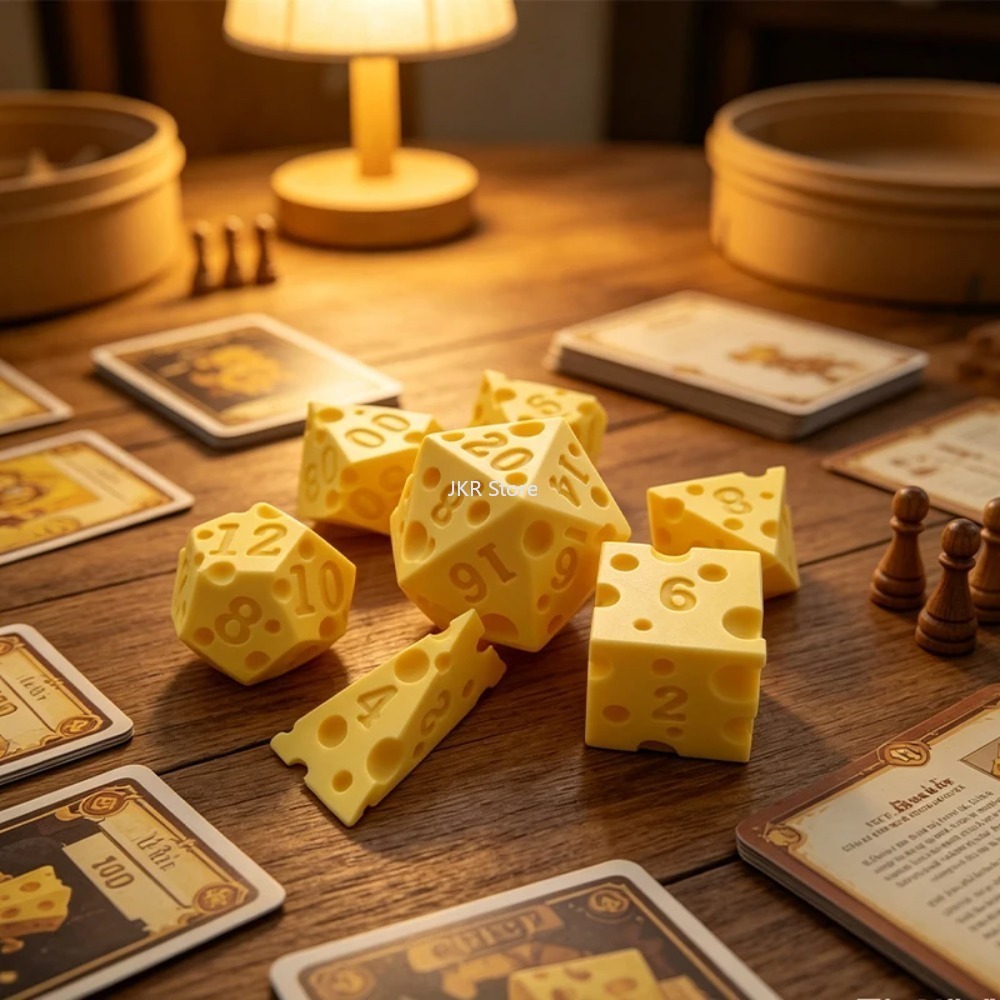Creative Irregular Cheese Dice - Board Game Pdf recension och pris