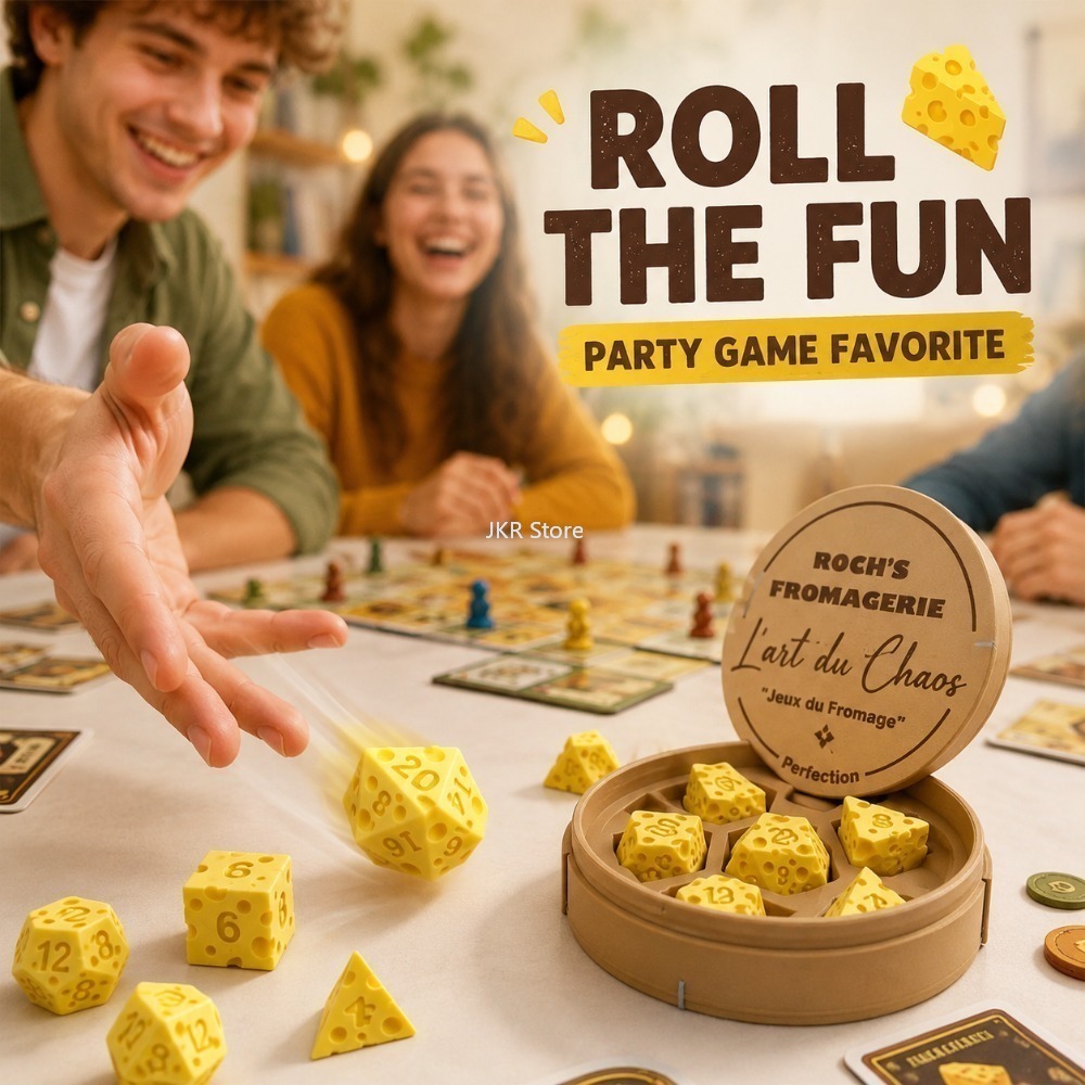 Creative Irregular Cheese Dice - Board Game Pdf recension och pris