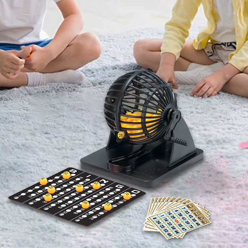 Bingo Lottery Machine Cage Swe - Board Game Pdf recension och pris
