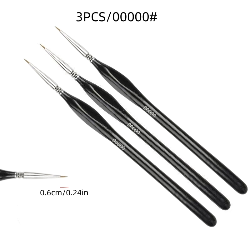 3-6 Pcs Detail Paint Brushes S - Miniature Painting Set recension och pris