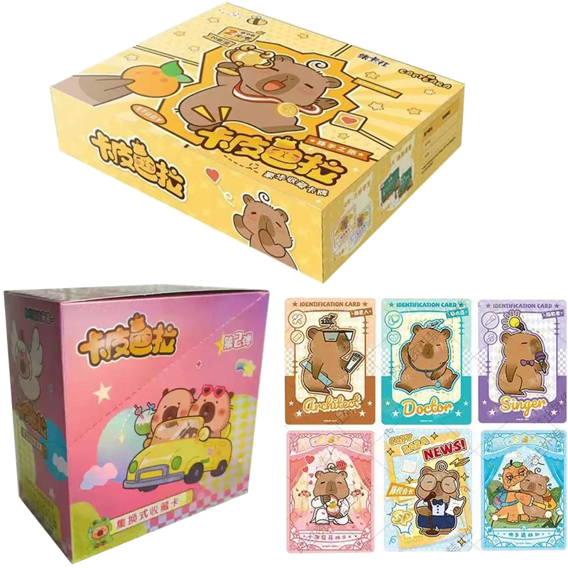 2025 Capybara Card Fun CCG Ani - Board Game For 6 Years Old recension och pris