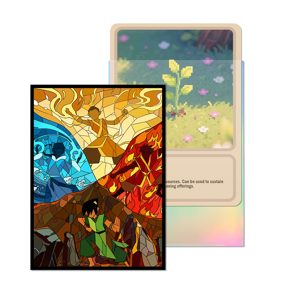 60PCS 66X91mm Holographic Stan - Board Game Print recension och pris