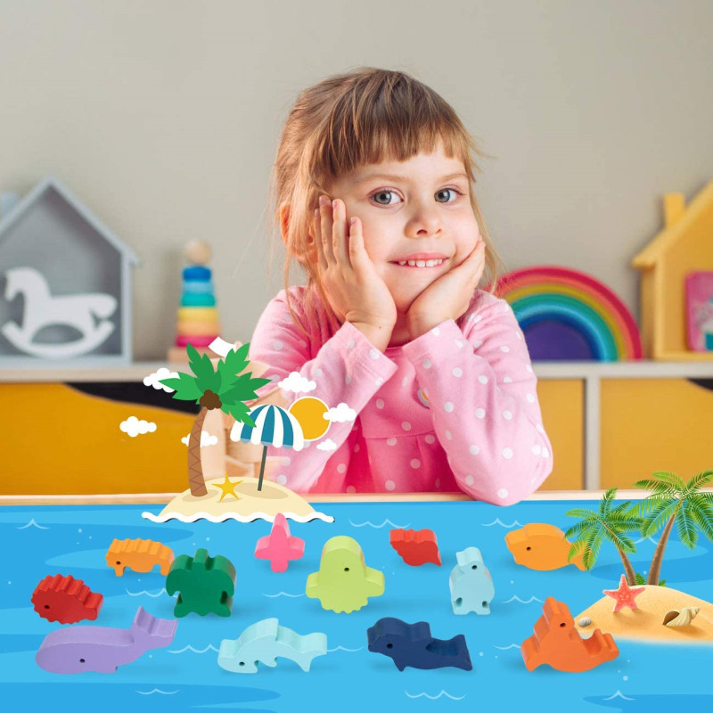 New Children Montessori Wooden - Board Game For 6 Years Old recension och pris