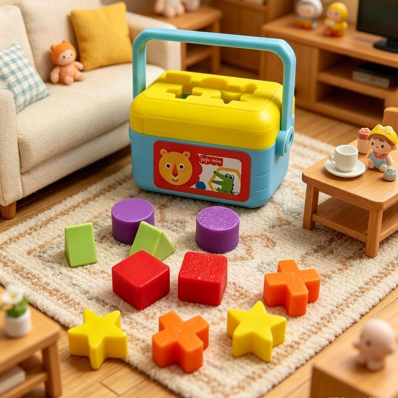 Miniature Shape Sorting Toy Ed - Miniature Terrain Set recension och pris