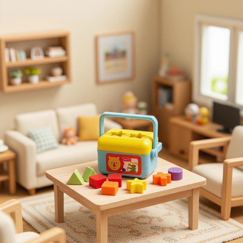 Miniature Shape Sorting Toy Ed - Miniature Terrain Set recension och pris