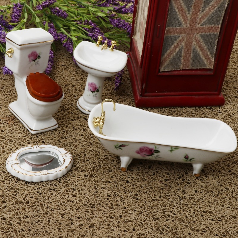1/12 Dollhouse Mini Furniture  - Miniature Terrain Set recension och pris
