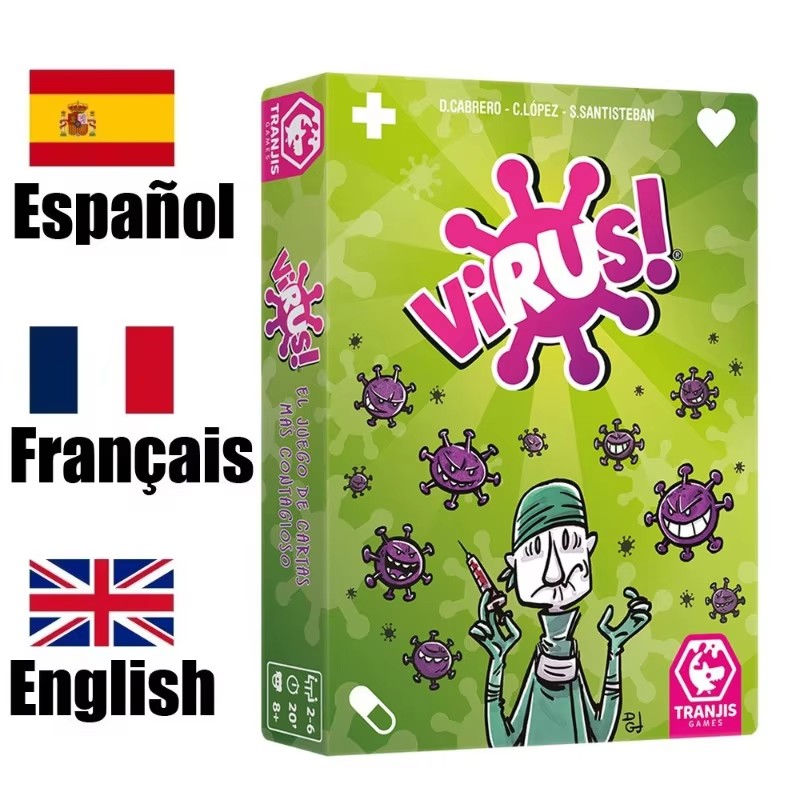 Cross-border New Virus Super V - Board Game Virus recension och pris