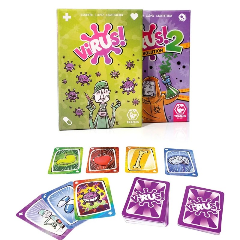 Cross-border New Virus Super V - Board Game Virus recension och pris