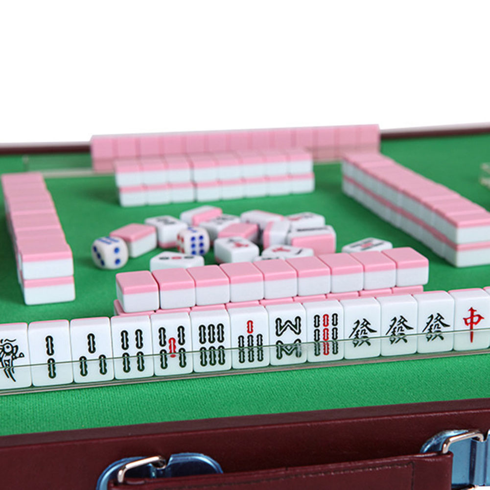 Portable Travel Mini Mahjong S - Board Game Name recension och pris
