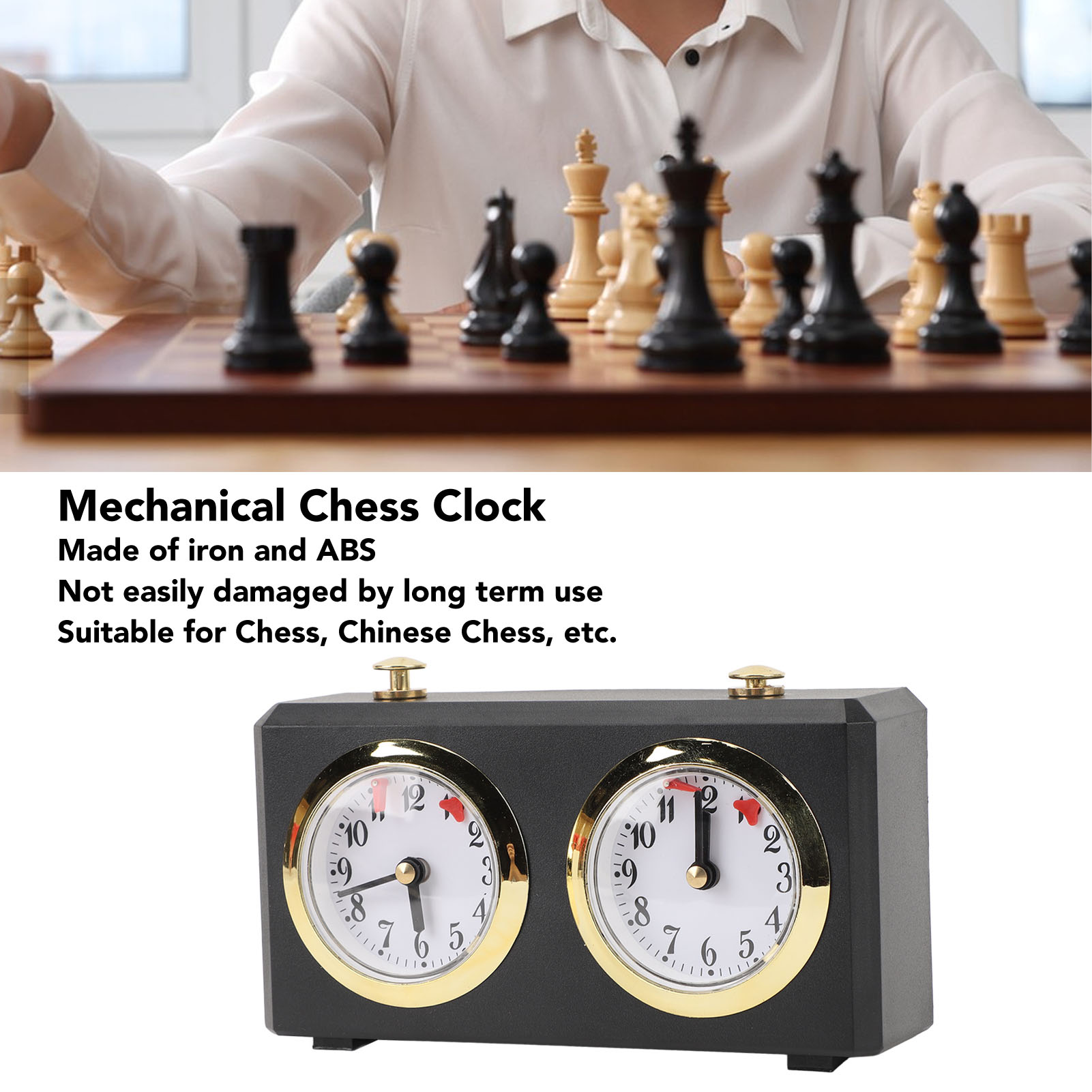 Analog Chess Clock Reduce Pres - Board Game Vantage recension och pris