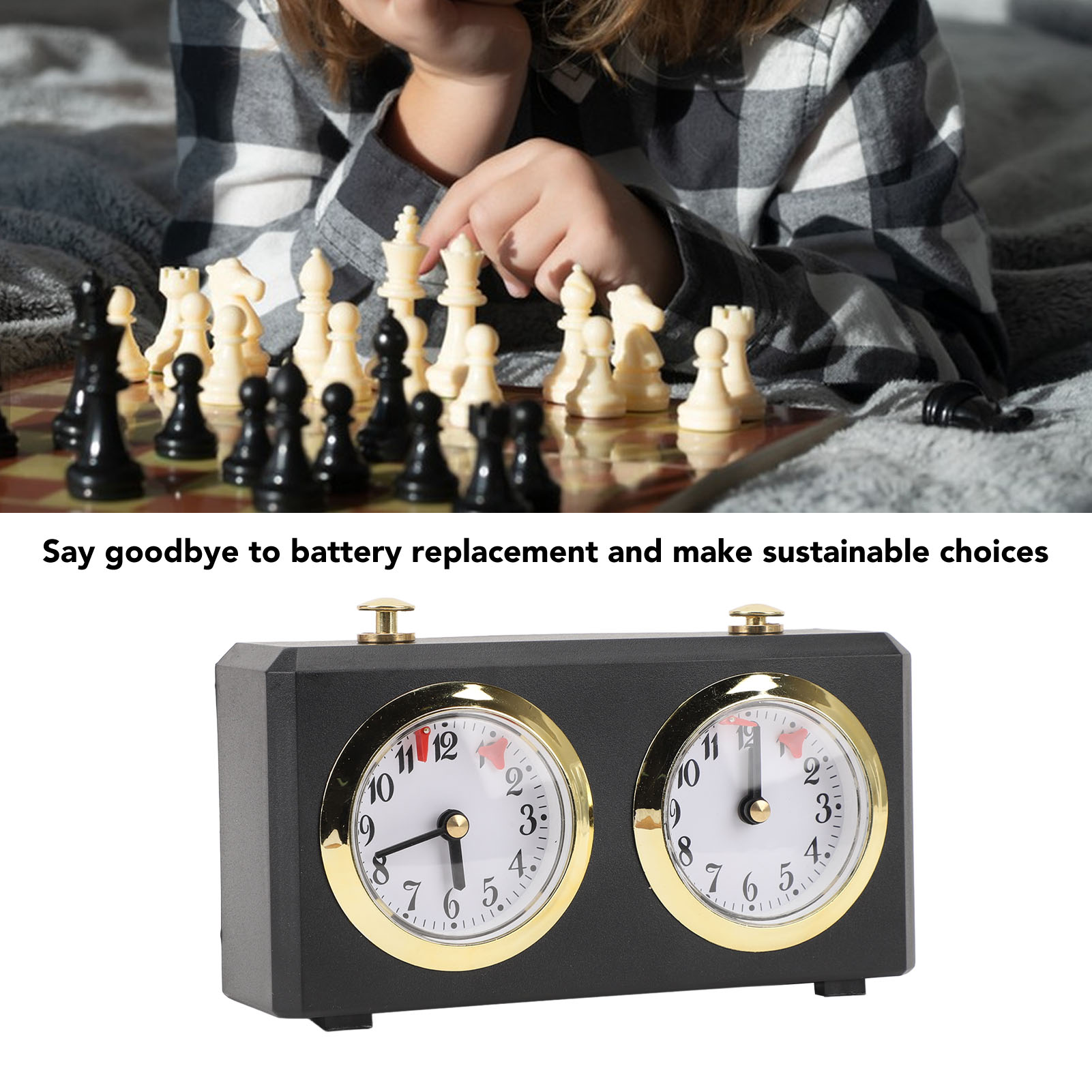 Analog Chess Clock Reduce Pres - Board Game Vantage recension och pris