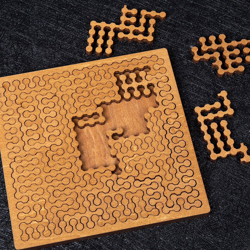 Impossible Wooden Puzzle IQ Pu - Board Game Ranking recension och pris