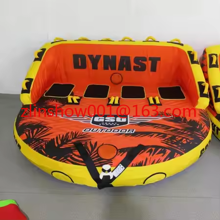 4 Person Towable Power Inflata - Board Game Youtube recension och pris