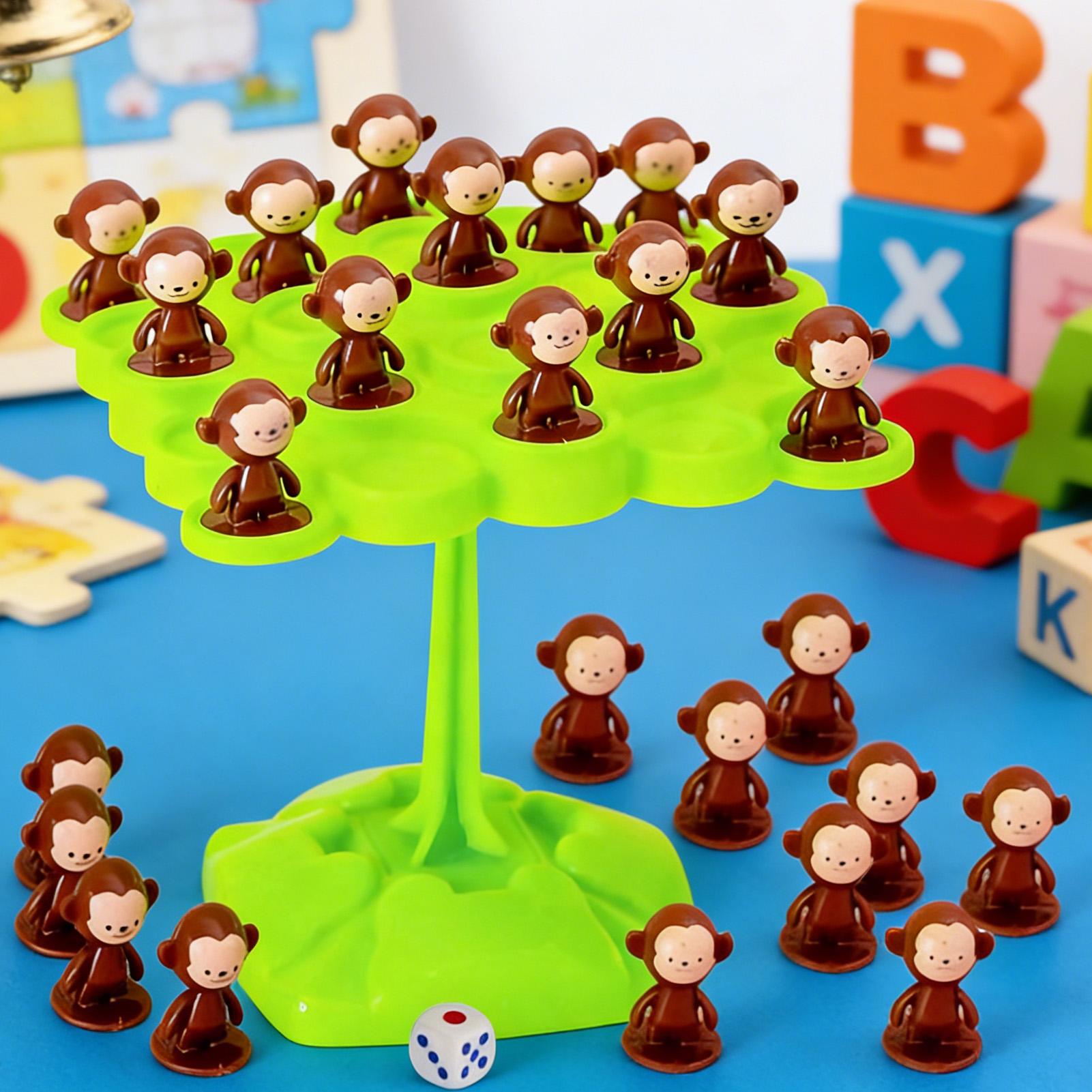 Monkey Balance Tree Focus Bala - Board Game For 6 Years Old recension och pris