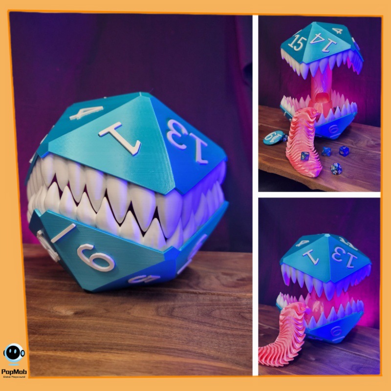 3D Printed Dice Tower Foldable - Board Game Geek recension och pris