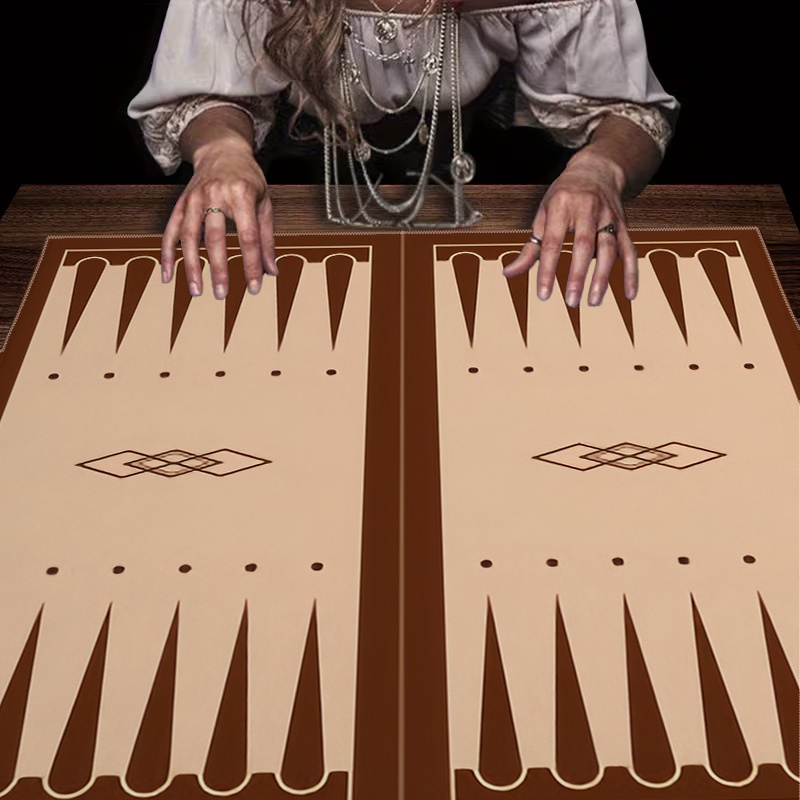 1pc Brown Backgammon Board Pri - Board Game Vantage recension och pris