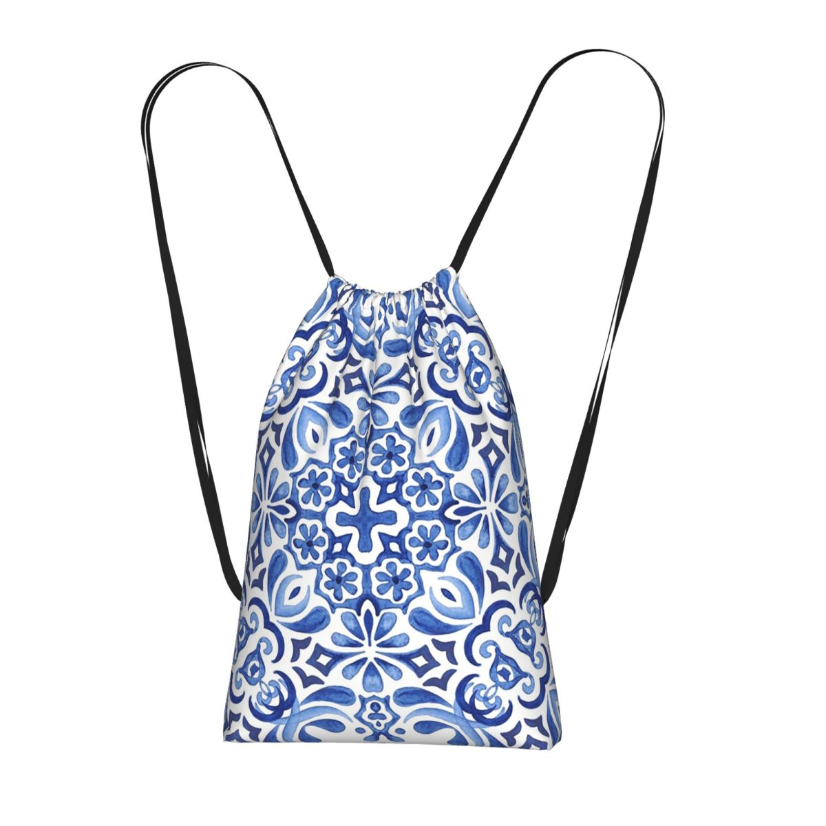 Mediterranean Mosaic Tiles Azu - Tile Bag Drawstring recension och pris