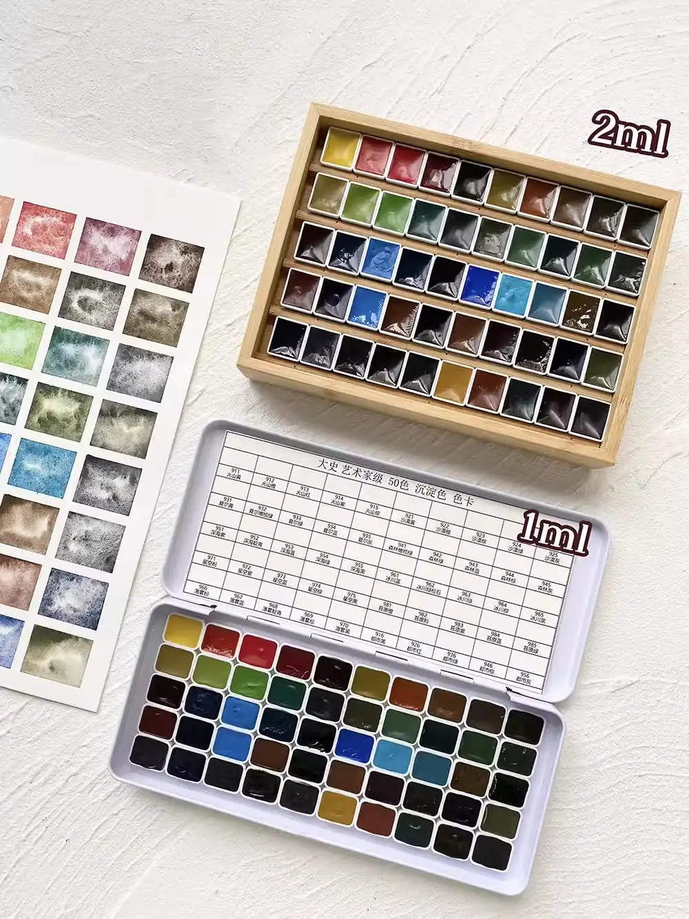 Schmincke Granulating Watercol - Miniature Painting Set recension och pris